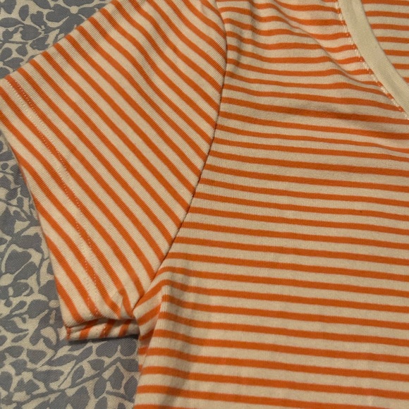 Tommy Hilfiger Women’s Striped V-Neck Tee XL NWT - Picture 4 of 7